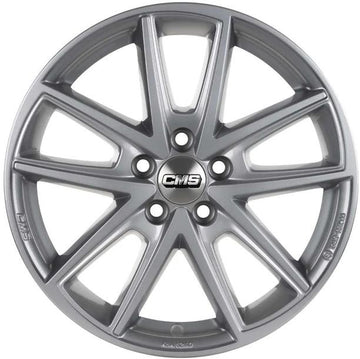 CMS-1186-09 6.5x16" -5x100 ET40 57.1 Racing Silver Jant (4 Adet)
